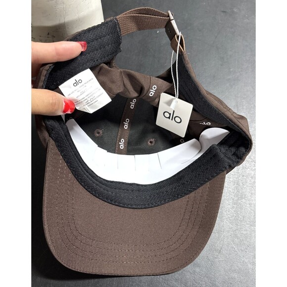 Alo Yoga Off-Duty Cap Brown Adjustable Hat Peaked Cap Sun Hat Baseball C… - Picture 5 of 6
